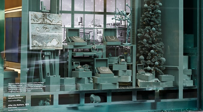 David Yurman's 57th Street Holiday Window Displays