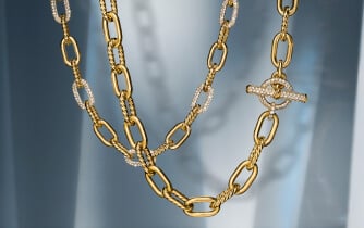 Multiple David Yurman Madison® chains.